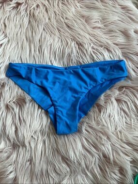 Rvca Blue Tanga Bikini Bottoms XS